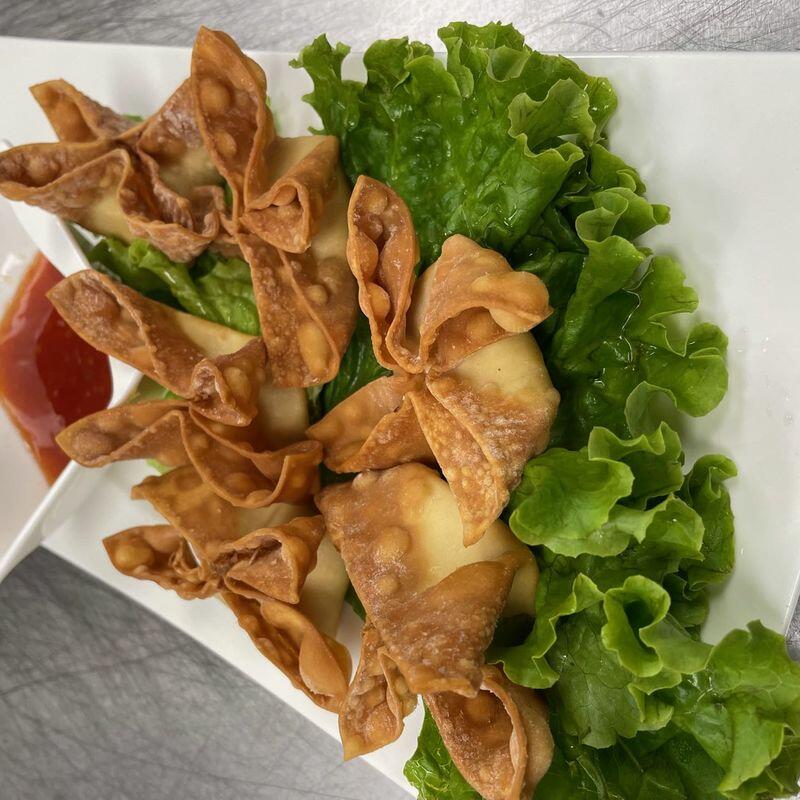 Crispy Crab Puffs