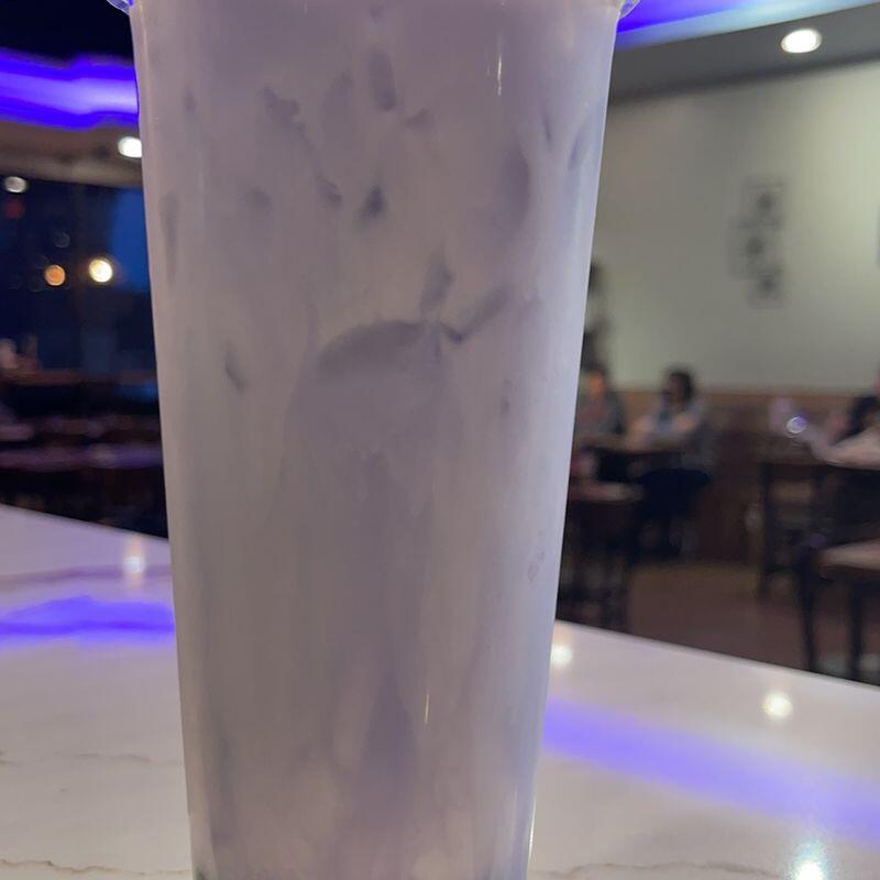 Ube Taro Boba Milk Tea