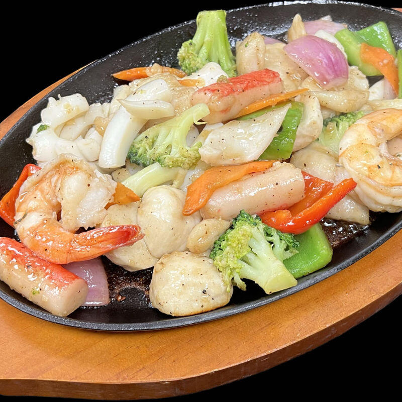 Combination Seafood Sizzling