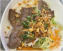 V2 Char-grilled Beef vermicelli bowl