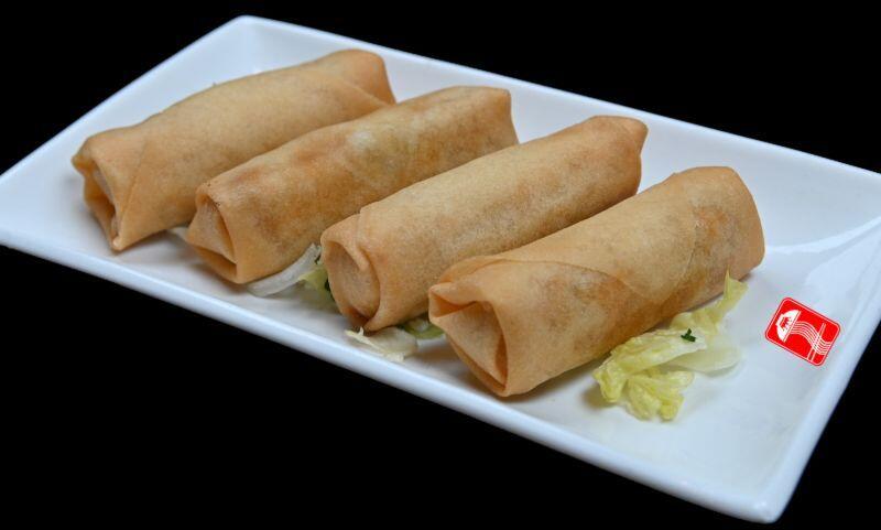 Crispy Fried  Vegetable  Egg Rolls (4)